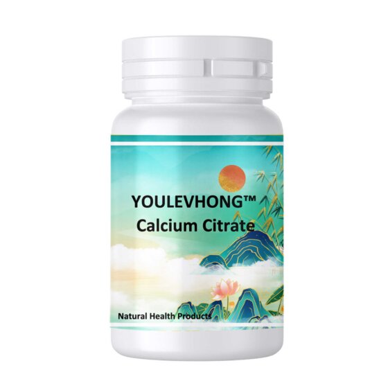 YOULEVHONG Calcium Citrate Supplement | Bone & Muscle Support (60 Veggie Capsules)