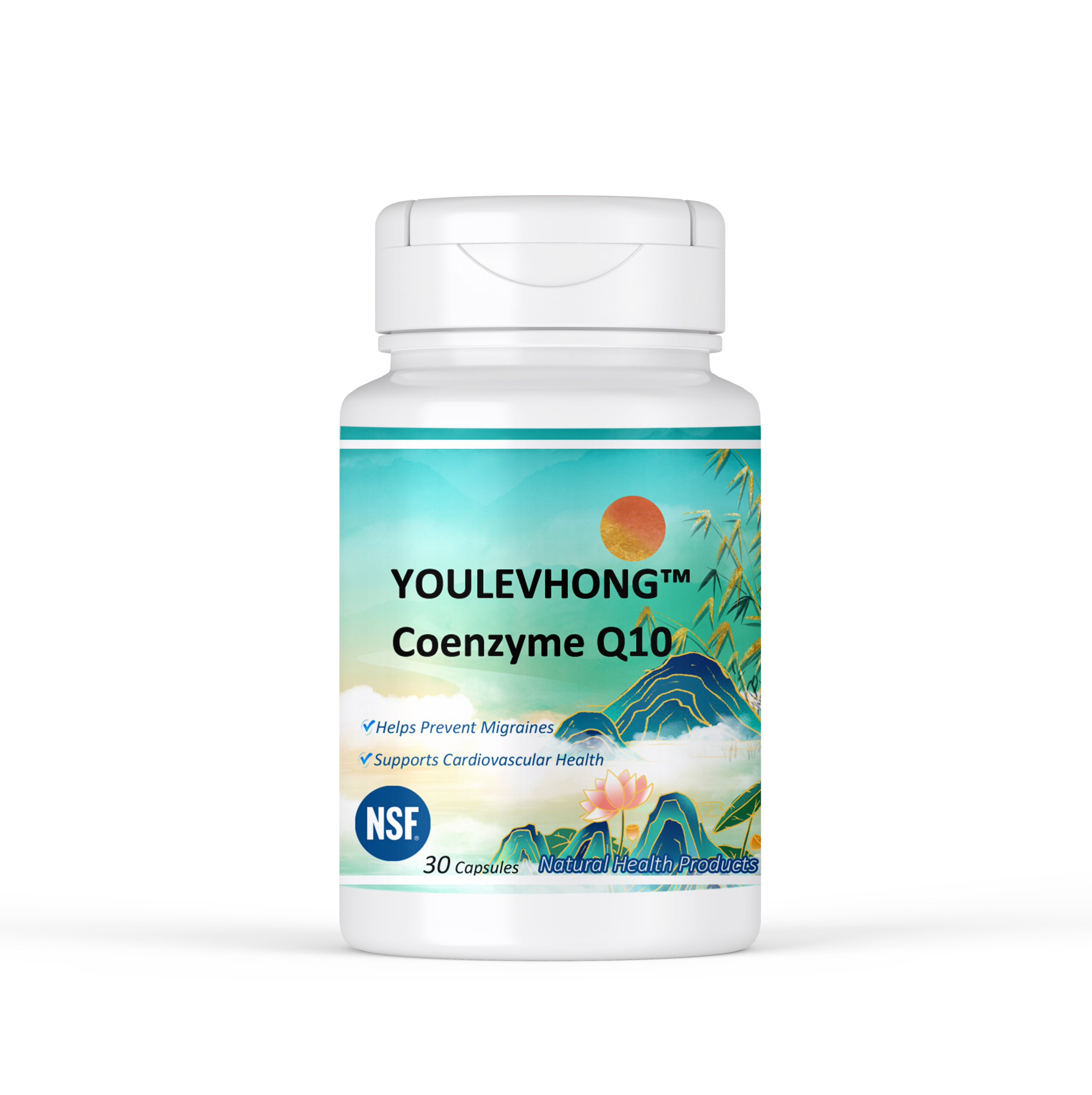 YOULEVHONG Coenzyme Q10 200mg supplement — high potency Antioxidant for Heart Health