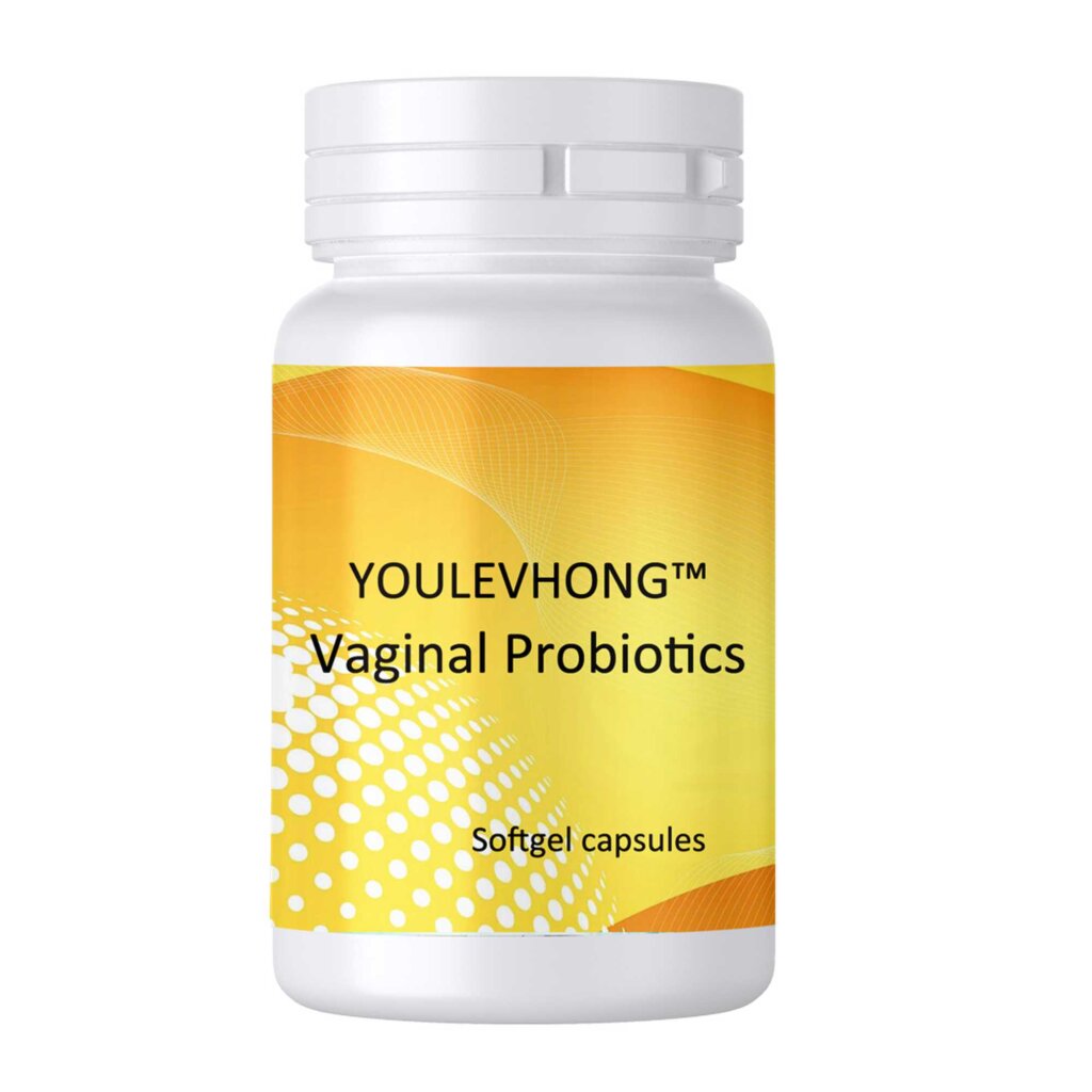 YOULEVHONG Vaginal Probiotics 60 Billion CFU – Feminine Health Support with Cranberry & Prebiotics, 60 Delayed-Release Vegan Capsules