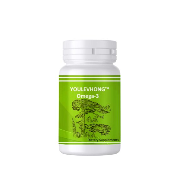 Omega 3 Fish Oil Supplement - 1000mg (60 Softgels) for Heart Brain Joint, YOULEVHONG Omega 3 Fatty Acids