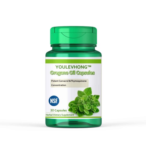YOULEVHONG Oregano Oil 500mg - Provides Immune Support & Body Wellness | Vegan Capsules - 60 Count