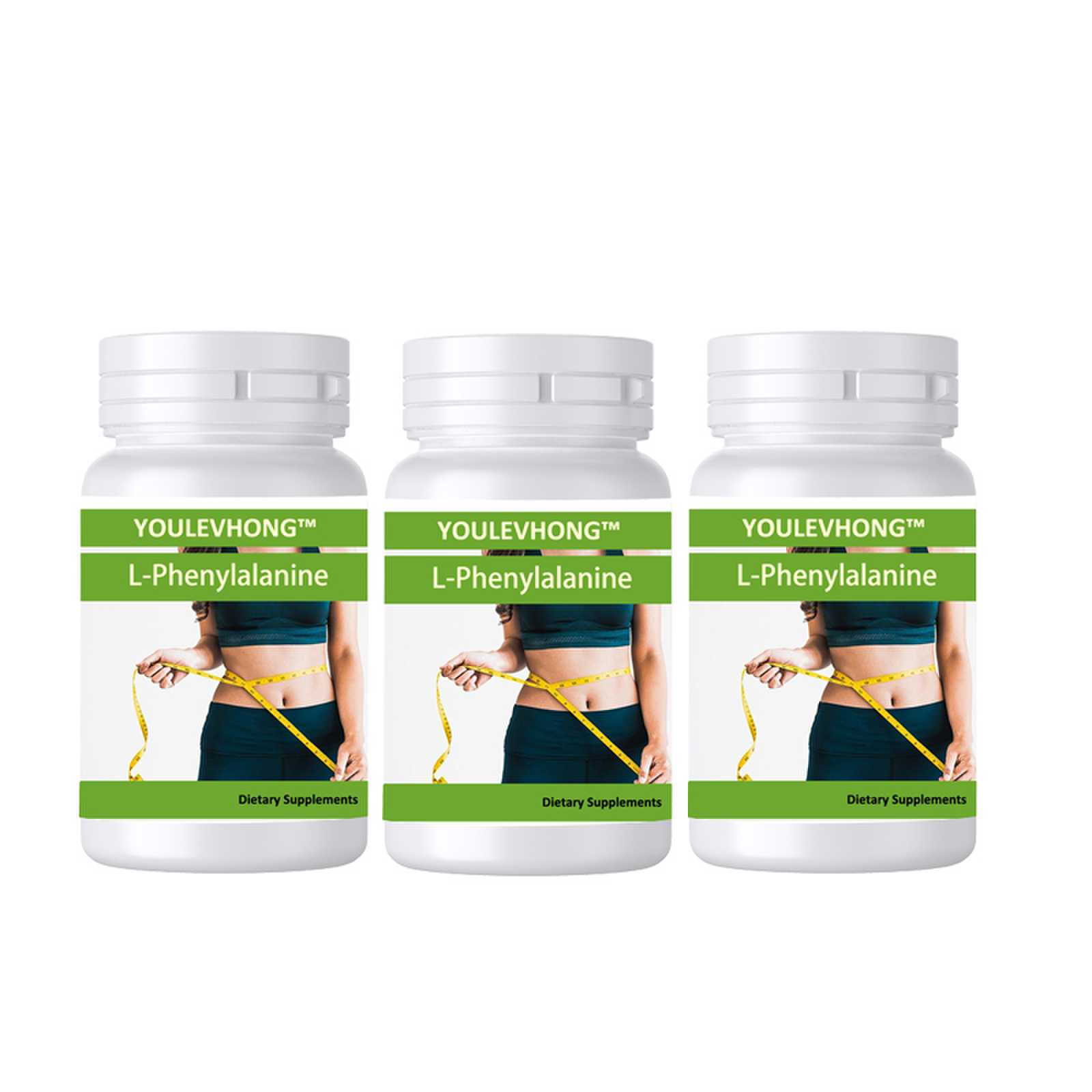 YOULEVHONG Phenylalanine 500mg Capsules (60 Vegan Capsules) for Mood Balance, Brain Function and Wellness