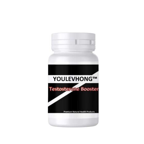 YOULEVHONG TESTOSTERONE BOOSTER 800MG [60 Vegan Capsules] for Energy, Stamina & Male Human Performance